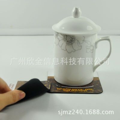 深圳工廠定制肯德基促銷杯墊 橡膠防滑杯墊的廣告宣傳新選擇
